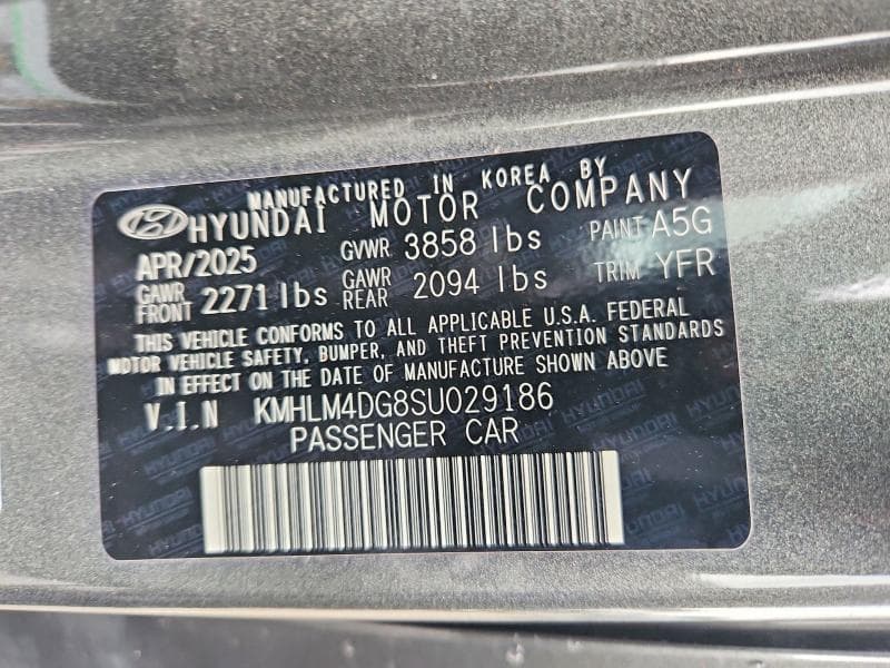 2025 HYUNDAI ELANTRA SEL SPORT 12