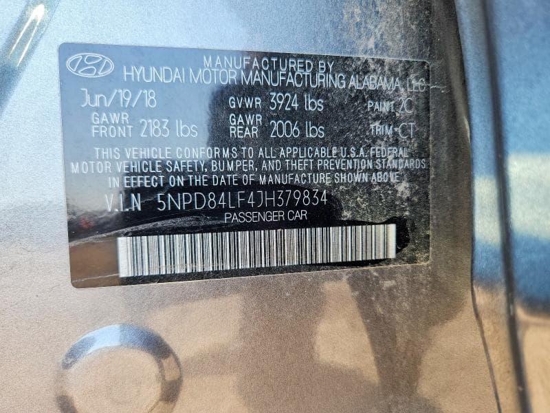 2018 HYUNDAI ELANTRA VALUE EDITION 13
