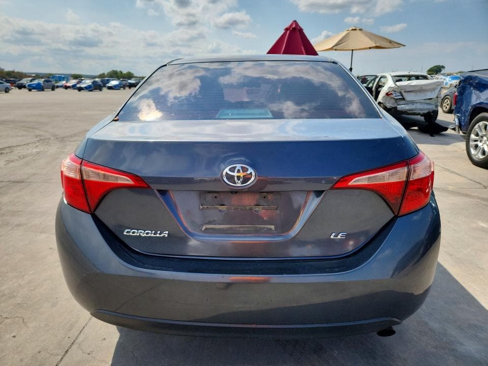 2017 TOYOTA COROLLA LE 6