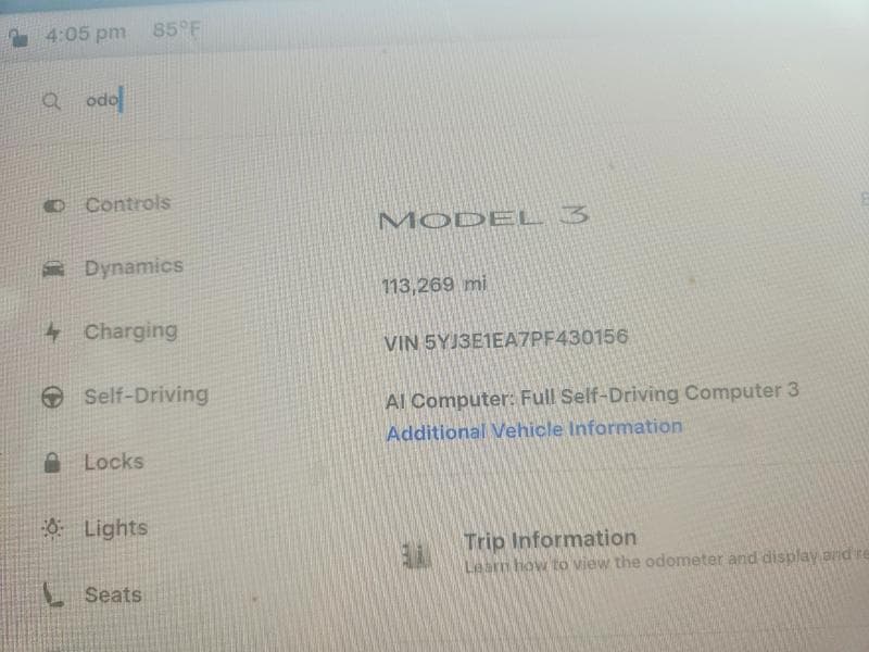 2023 TESLA MODEL 3 9