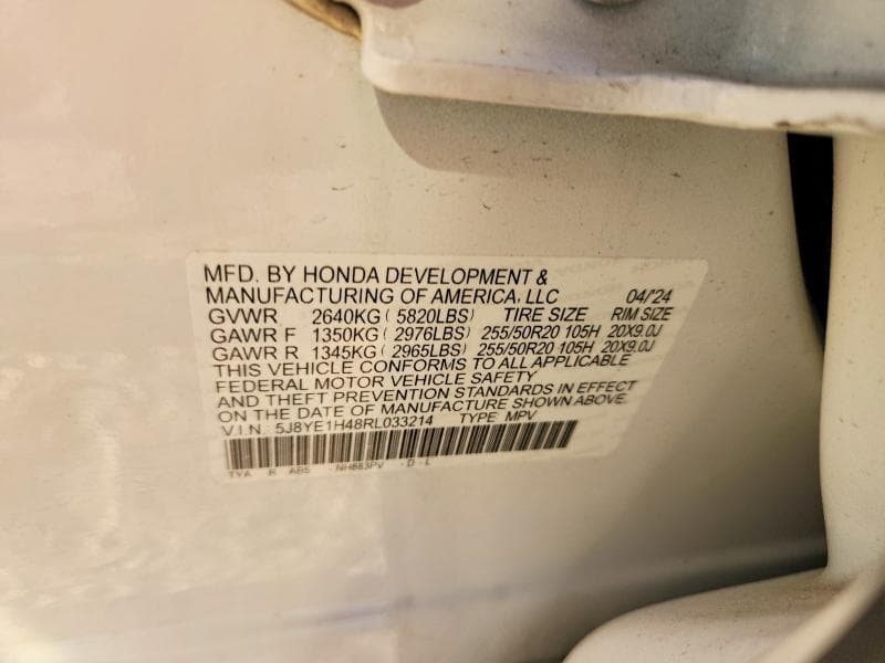 2024 ACURA MDX TECHNOLOGY 13