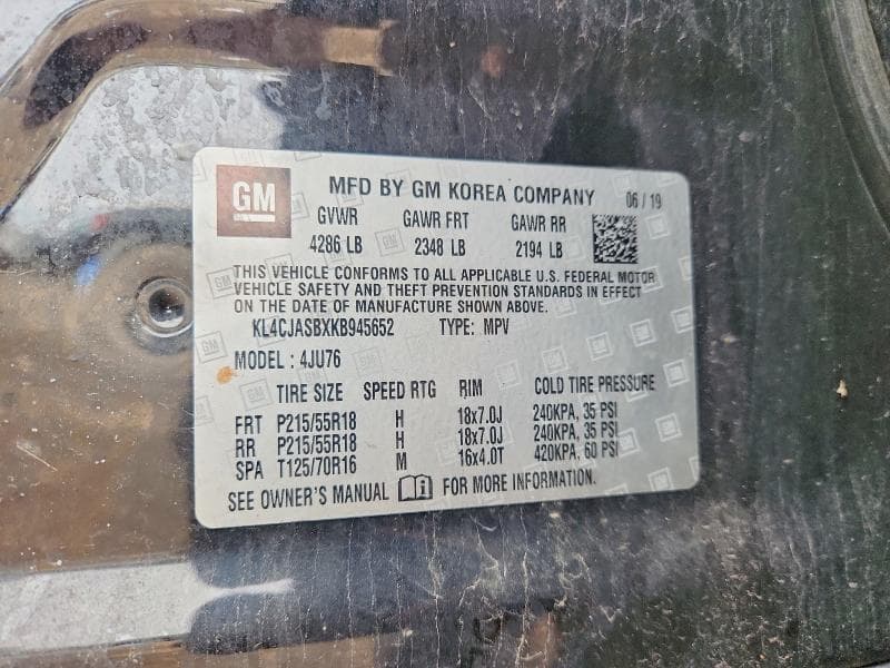2019 BUICK ENCORE PREFERRED 12