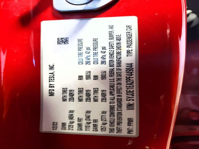 2023 TESLA MODEL 3 13