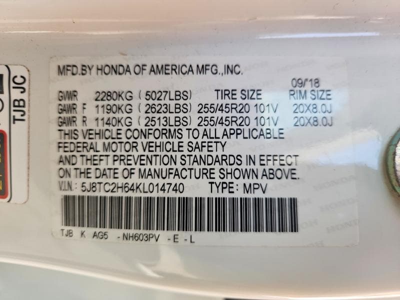 2019 ACURA RDX A-SPEC 13