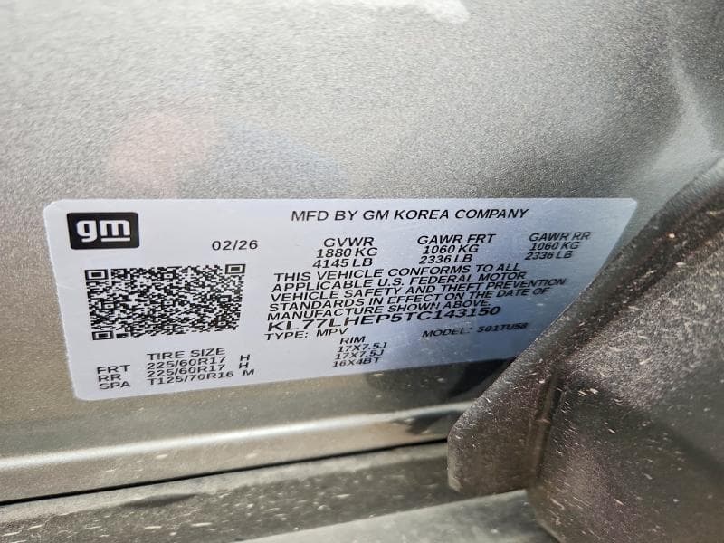2026 CHEVROLET TRAX 1LT 13