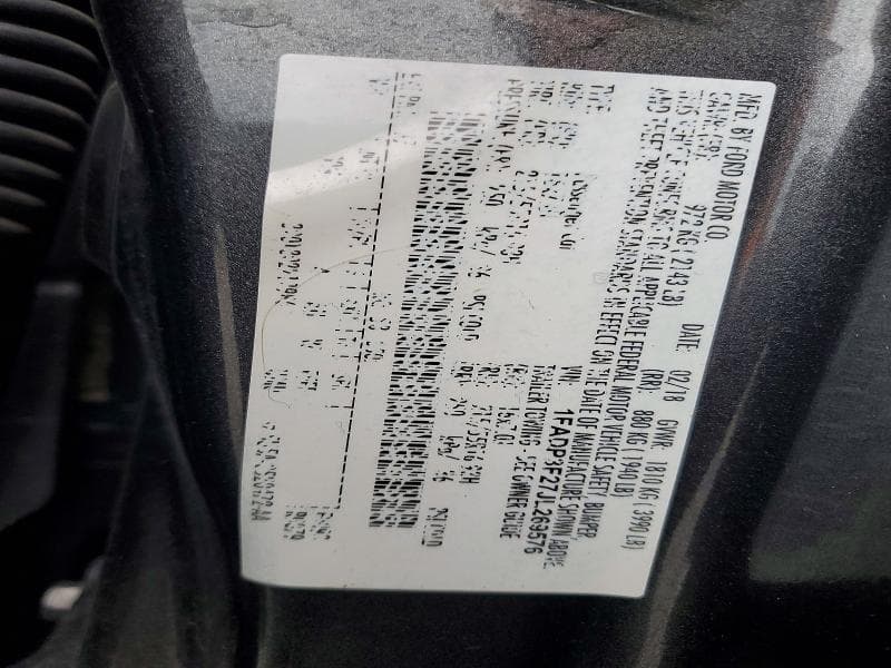 2018 FORD FOCUS SE 12