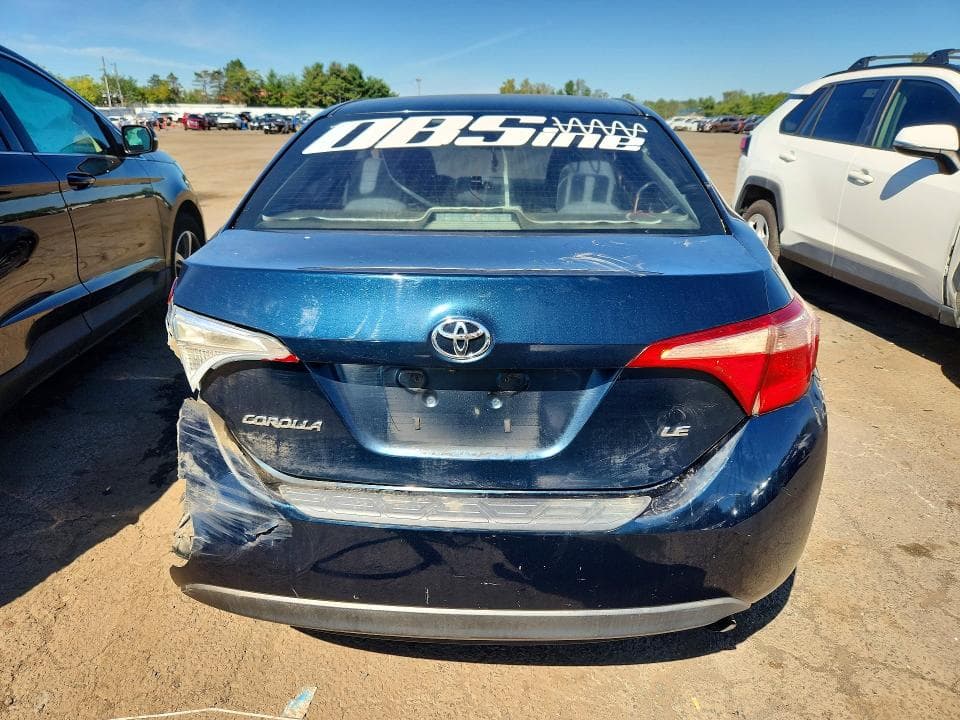 2017 TOYOTA COROLLA LE 6