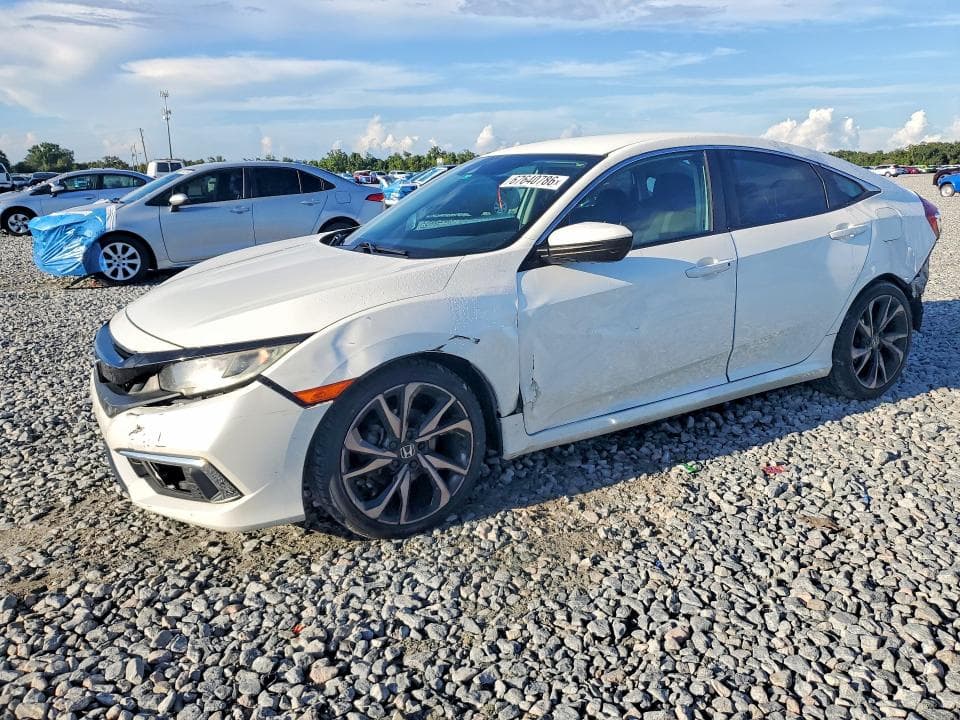 2019 HONDA CIVIC LX - 1
