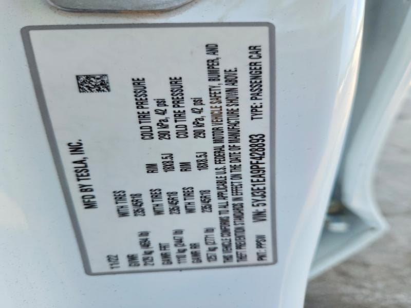 2023 TESLA MODEL 3 13