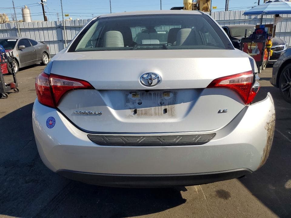 2017 TOYOTA COROLLA LE 6