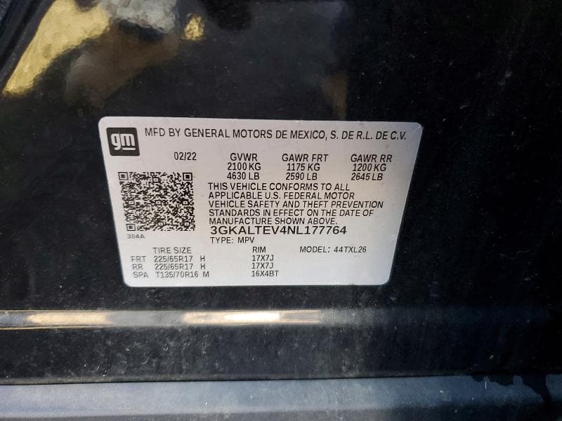 2022 GMC TERRAIN SLE 13