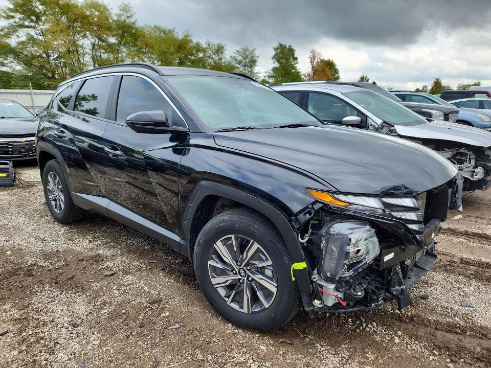 2022 HYUNDAI TUCSON BLUE 4