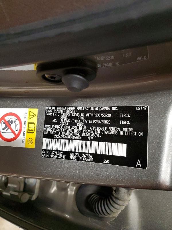 2017 LEXUS RX 350 BASE 13