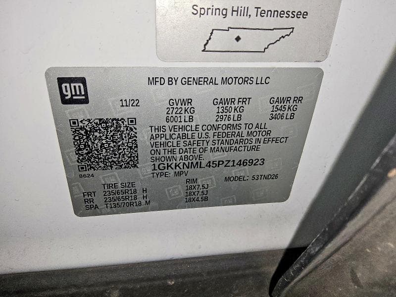 2023 GMC ACADIA SLT 13