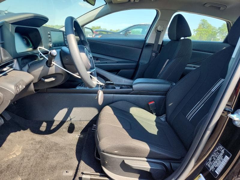 2025 HYUNDAI ELANTRA HYBRID BLUE 7