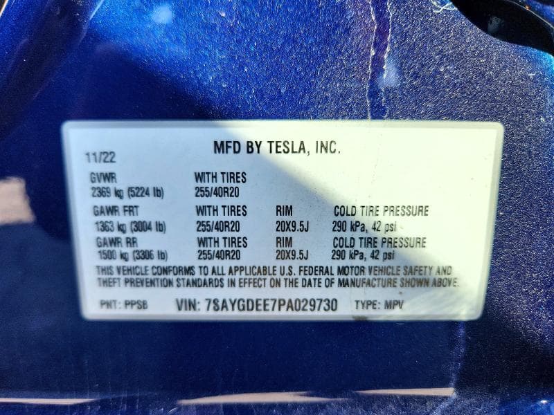 2023 TESLA MODEL Y 13