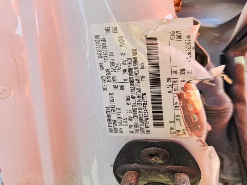 2023 FORD F150 SUPERCREW 12