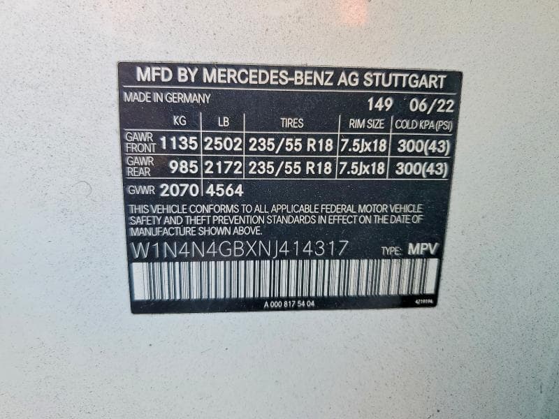 2022 MERCEDES-BENZ GLA 250 12