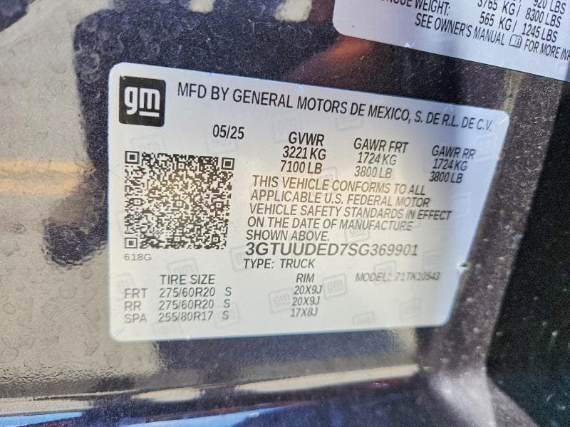 2025 GMC SIERRA K1500 SLT 12