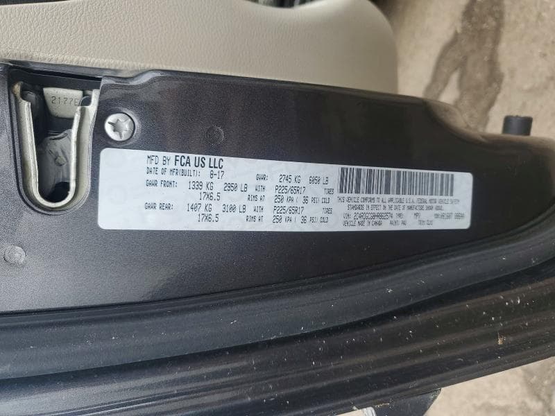 2017 DODGE GRAND CARAVAN SXT 13