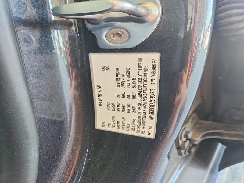 2025 TESLA MODEL 3 12