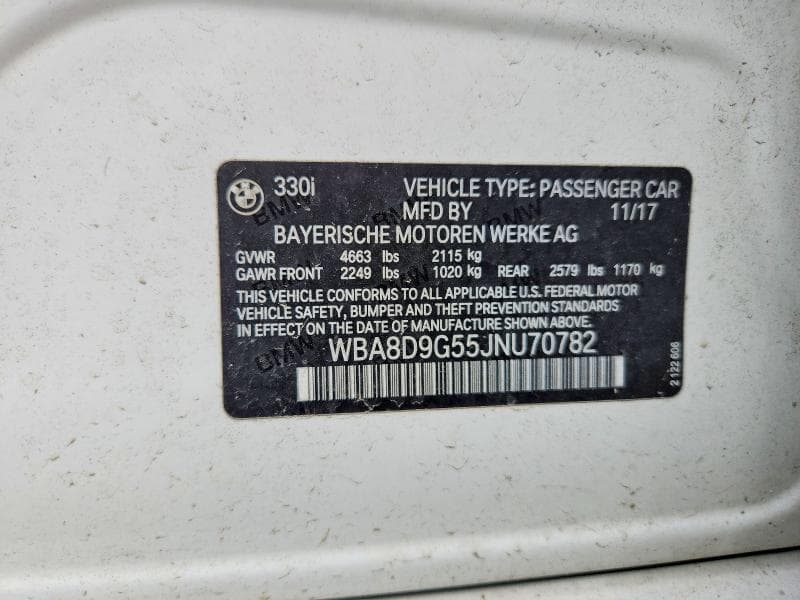 2018 BMW 330 XI 13