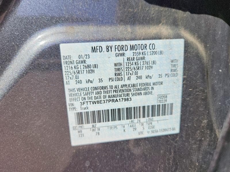 2023 FORD MAVERICK XL 12