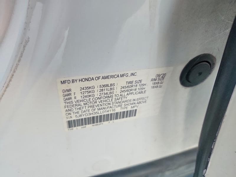 2020 ACURA MDX 14