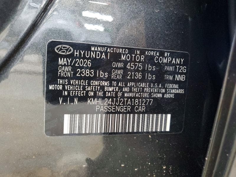 2026 HYUNDAI SONATA HYBRID BLUE 12