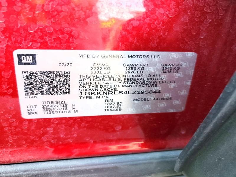 2020 GMC ACADIA SLE 13