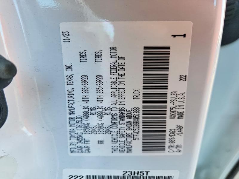 2024 TOYOTA TUNDRA LIMITED HV 12