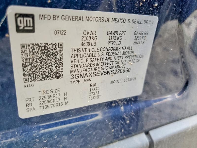 2022 CHEVROLET EQUINOX LS 12