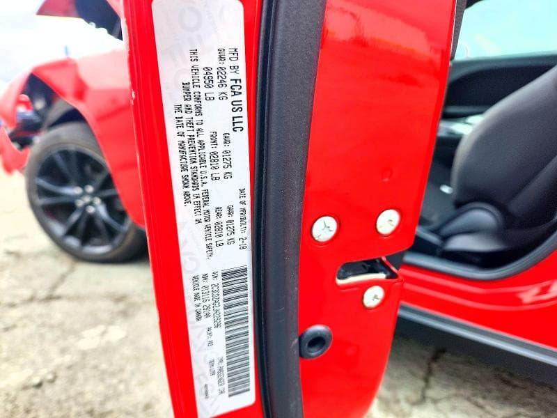 2018 DODGE CHALLENGER SXT 12