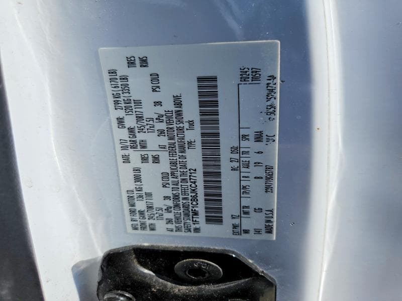 2018 FORD F150 13