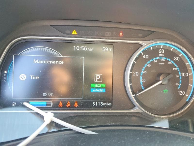 2025 NISSAN LEAF S 9