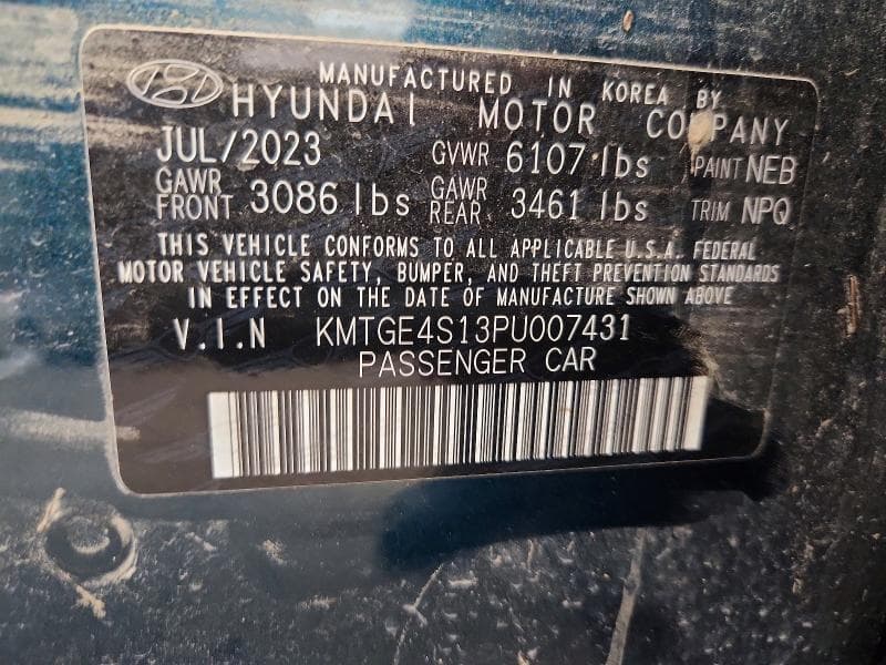 2023 GENESIS ELECTRIFIED G80 BASE 12