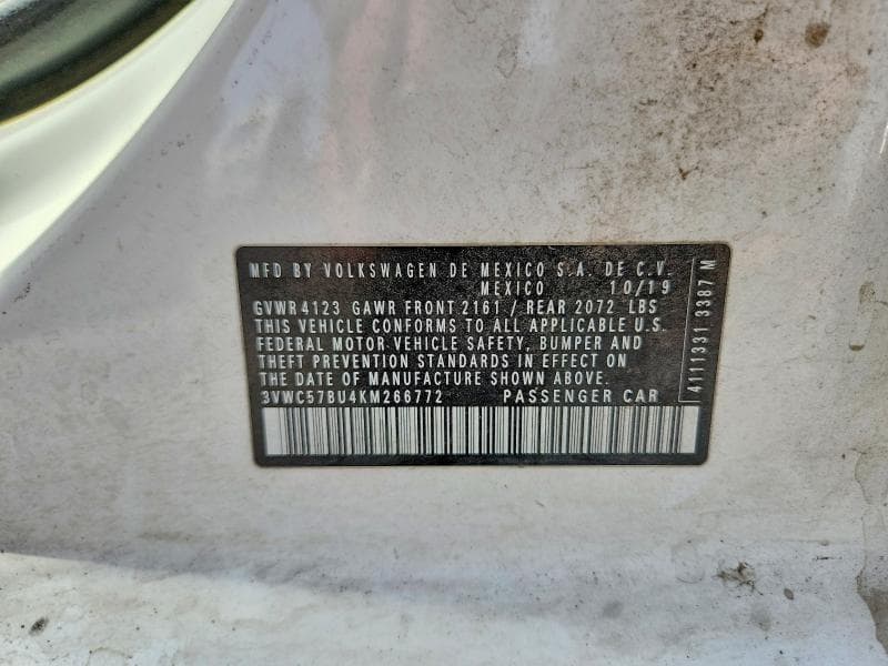 2019 VOLKSWAGEN JETTA S 12