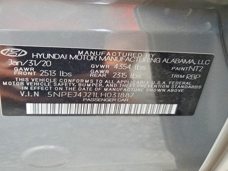 2020 HYUNDAI SONATA SEL PLUS 13
