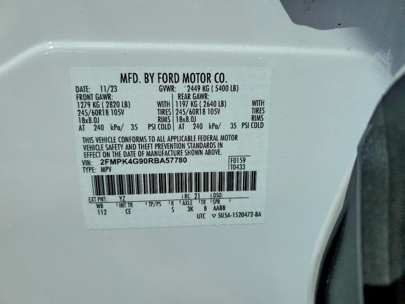 2024 FORD EDGE SE 13