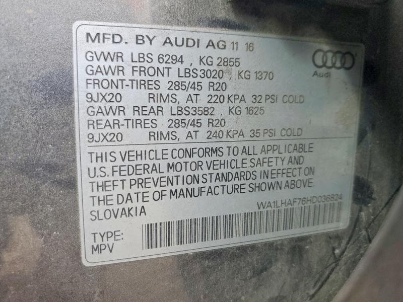 2017 AUDI Q7 PREMIUM PLUS 14