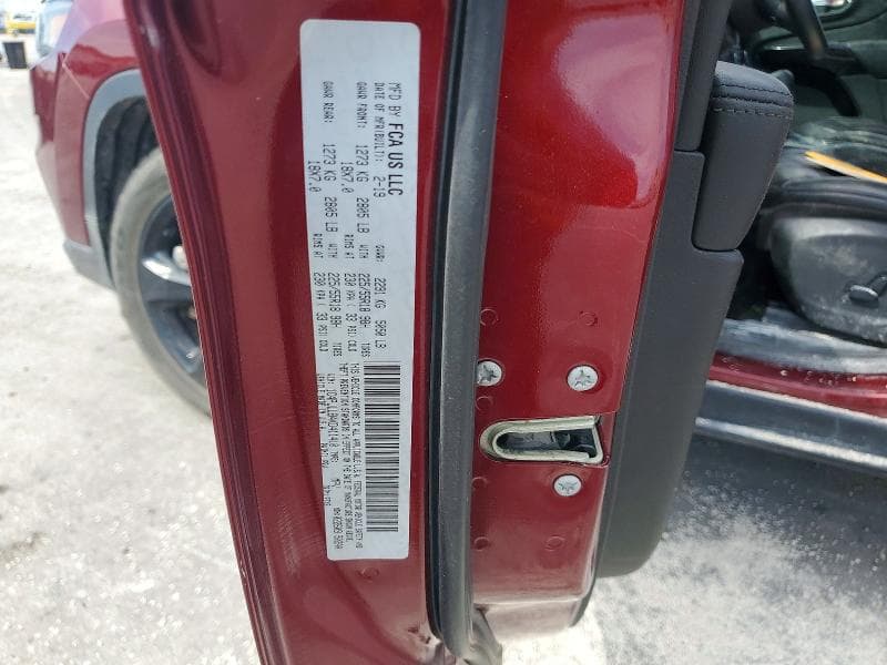 2019 JEEP CHEROKEE LATITUDE PLUS 13