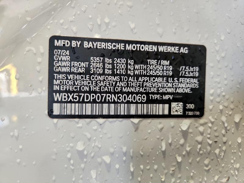 2024 BMW X3 XDRIVE30I 13