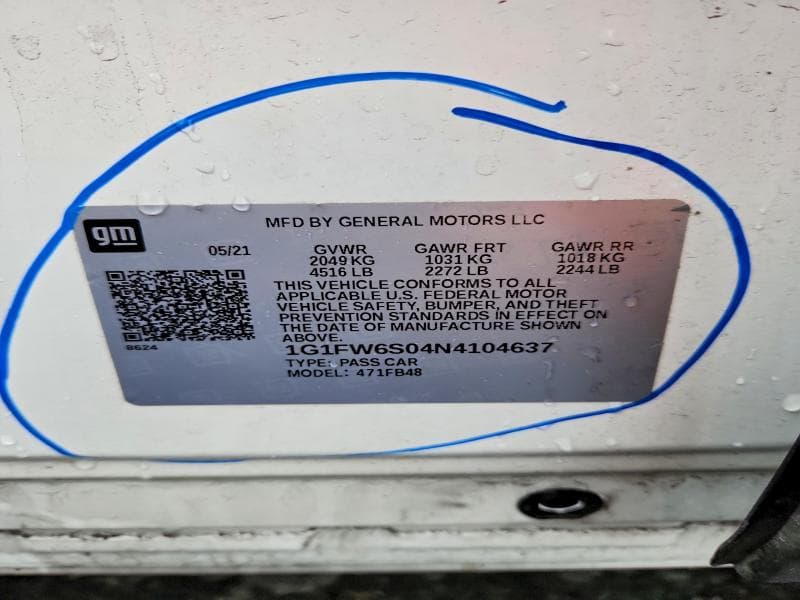 2022 CHEVROLET BOLT EV 1LT 13