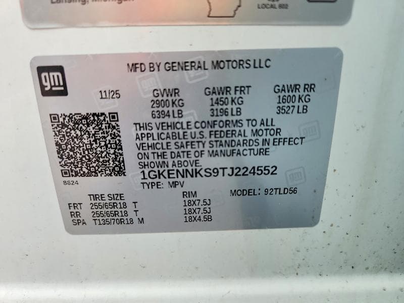 2026 GMC ACADIA ELEVATION 12