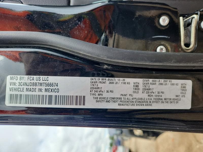 2021 JEEP COMPASS LATITUDE 13