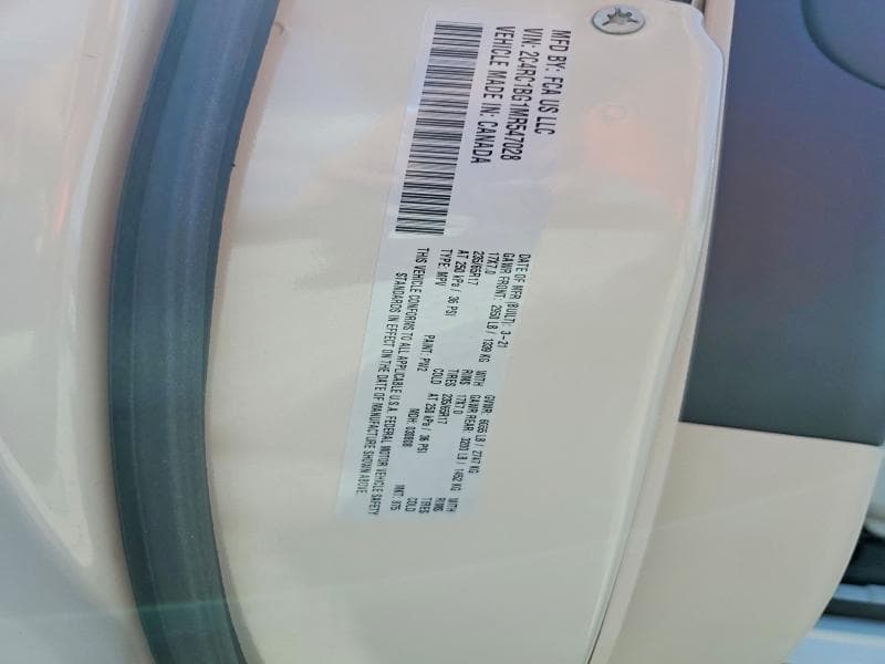 2021 CHRYSLER PACIFICA TOURING L 13