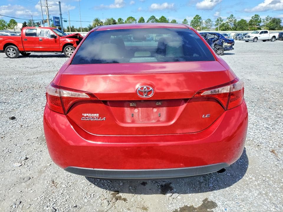 2017 TOYOTA COROLLA LE 6