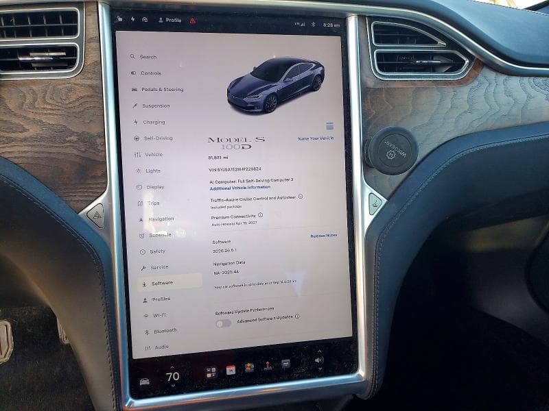 2017 TESLA MODEL S 9