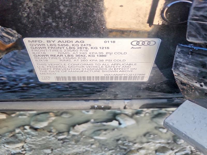2018 AUDI Q5 PREMIUM 12