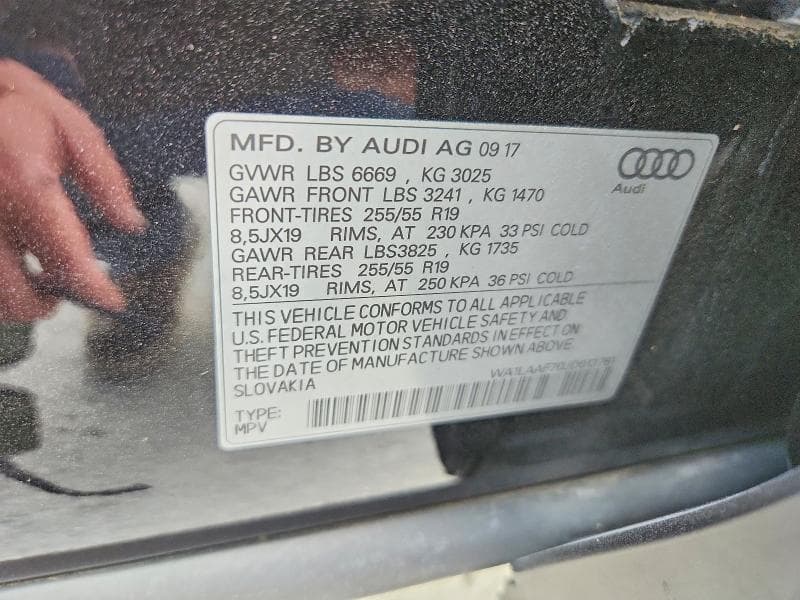 2018 AUDI Q7 PREMIUM PLUS 13
